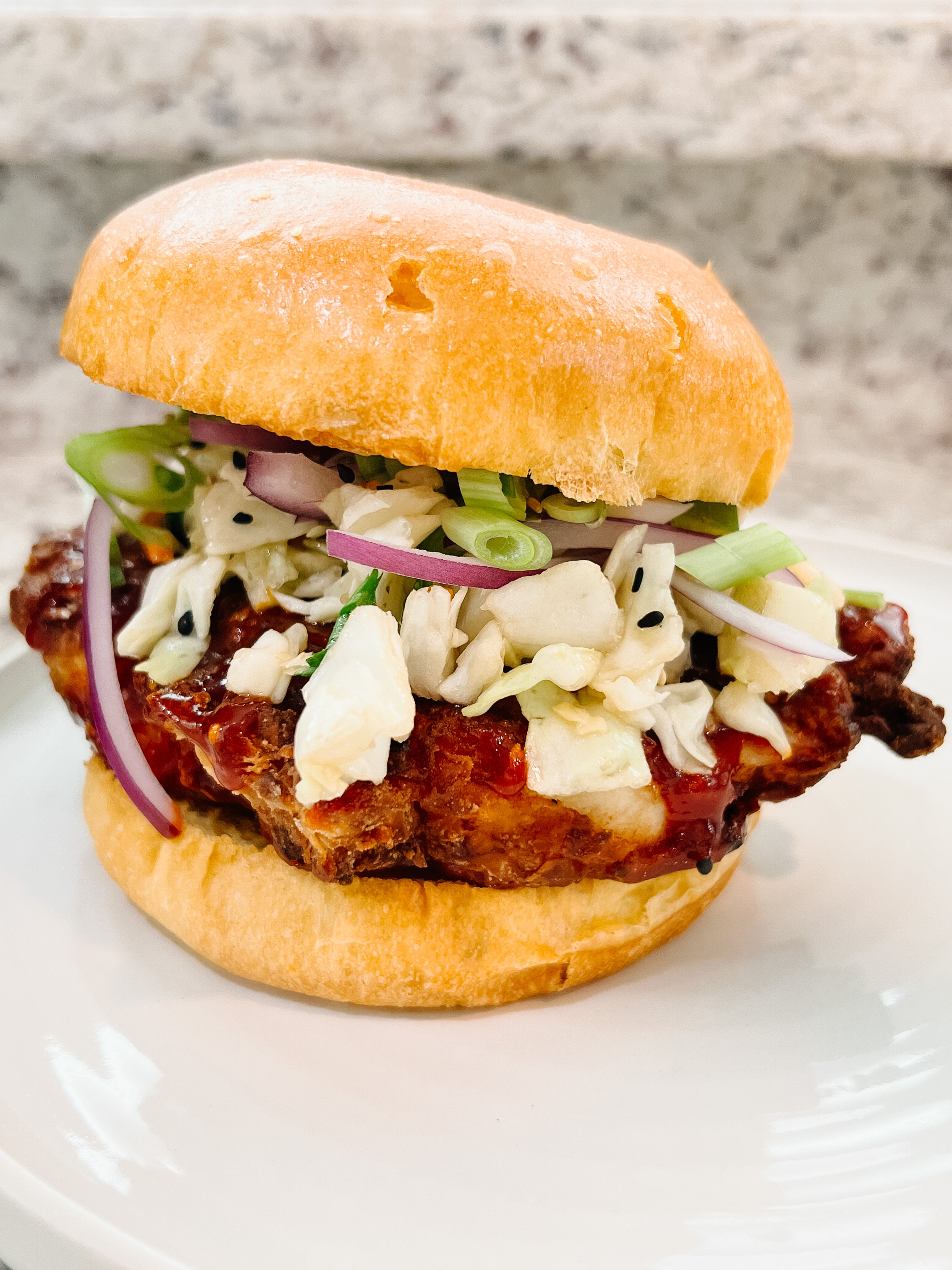 Spicy Korean Fried Chicken Sandwich – Southern Art Co.