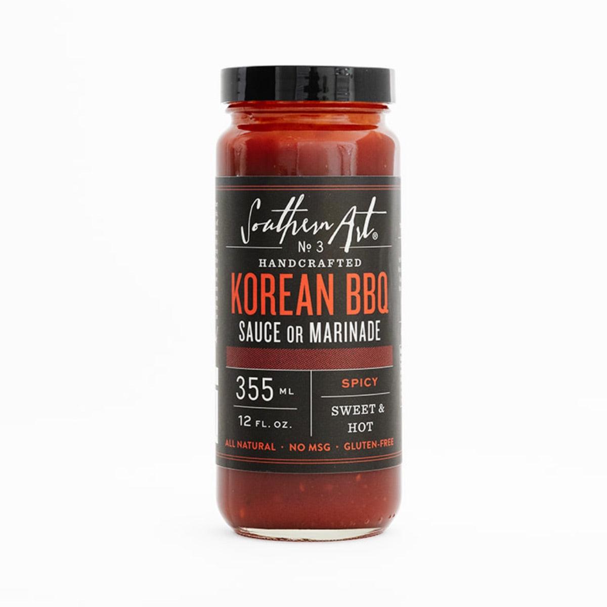 Spicy Korean BBQ Sauce Southern Art Co.